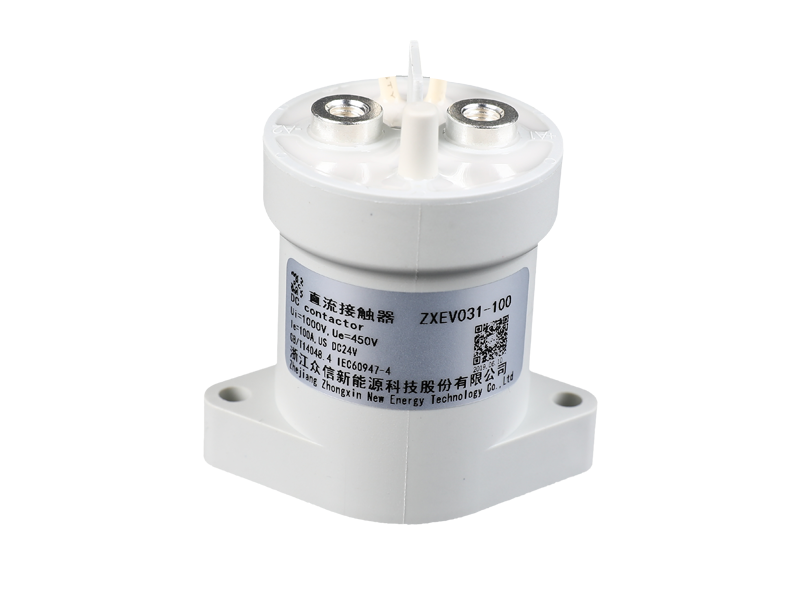 Contactor DC de înaltă tensiune cu încapsulare epoxidice ZXEV031-100A de economisire a energiei